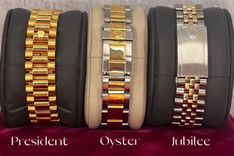 different types of rolex bracelets|authentic rolex bracelet.